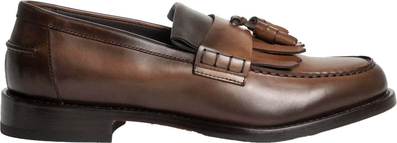 Doucal's Flat Shoes Woodfdo Tmoro Bruin