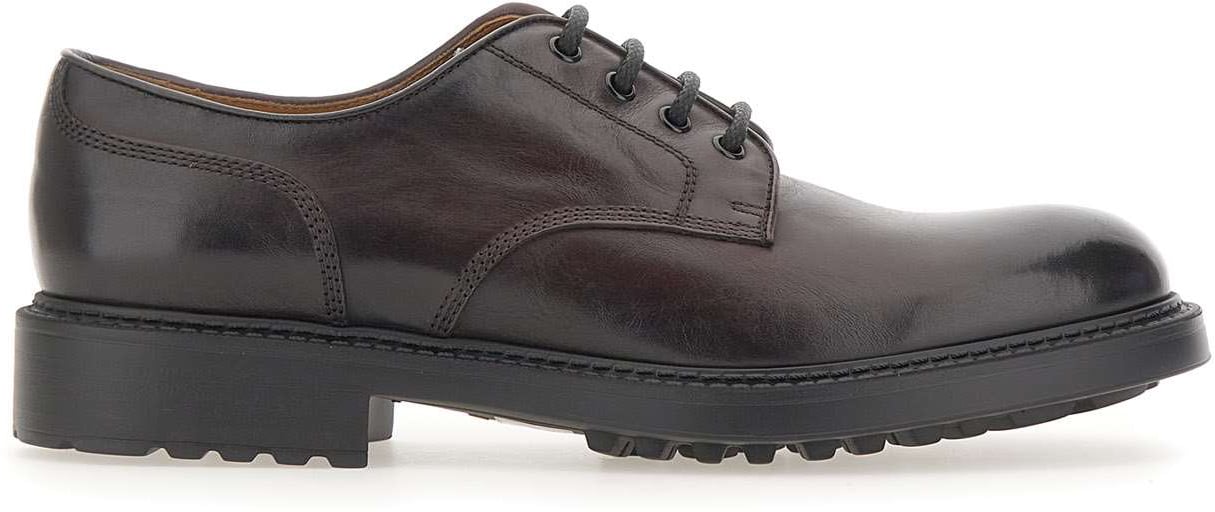 Doucal's Flat Shoes Red Rood