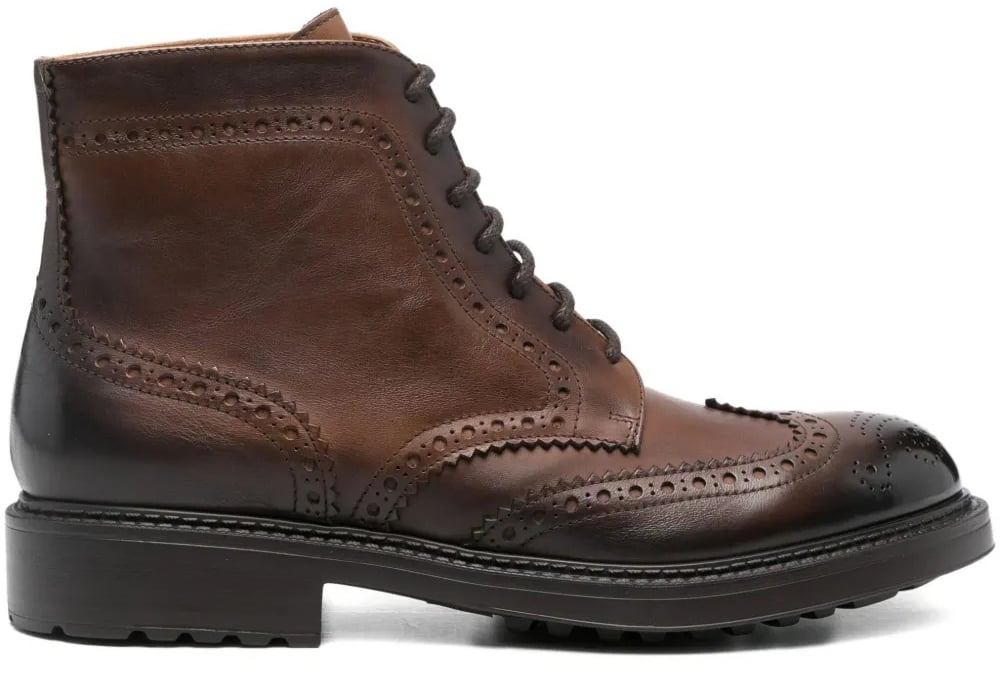 Doucal's ankle boot coda di rondine divers Divers