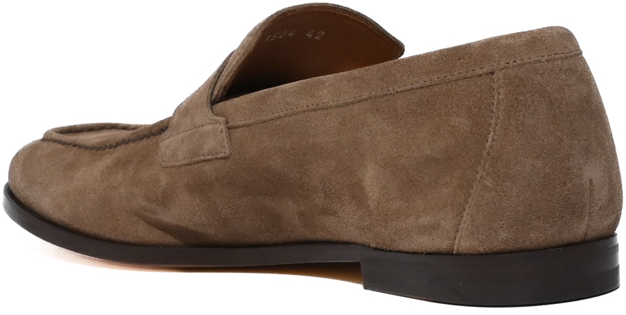 Doucal's Flat Shoes Terrefdo Tmoro Taupe