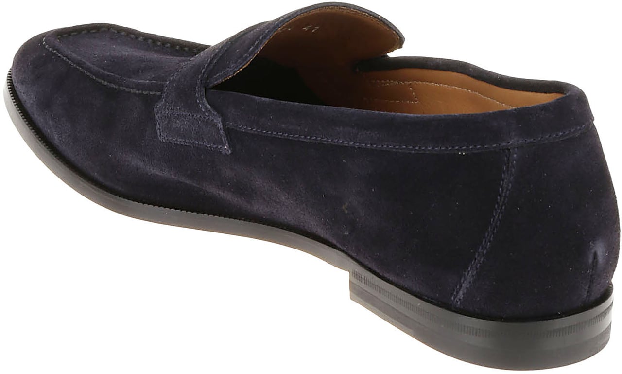Doucal's Flat Shoes Blu Navy