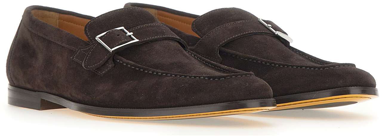Doucal's Flat Shoes Brown Bruin
