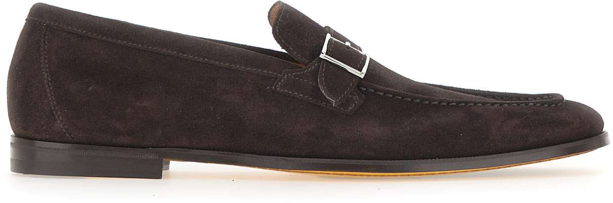 Doucal's Flat Shoes Brown Bruin