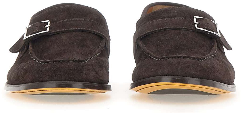 Doucal's Flat Shoes Brown Bruin
