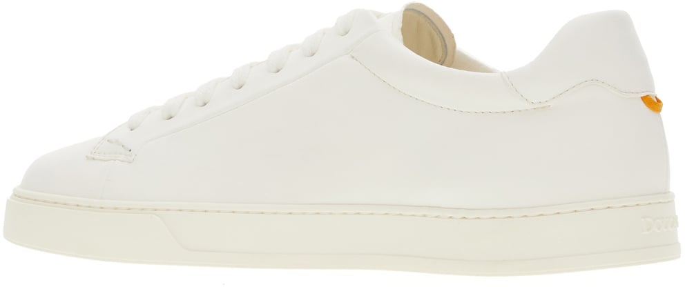 Doucal's Doucal's White leather sneakers Wit