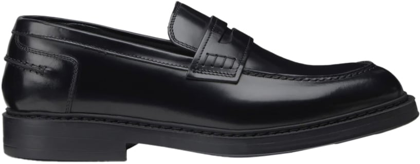 Doucal's Flat Shoes Black Zwart