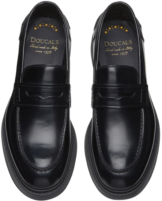 Doucal's Flat Shoes Black Zwart