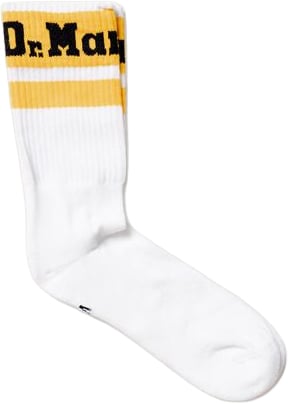 Dr. Martens Dr. Martens White Polyester Socks Wit