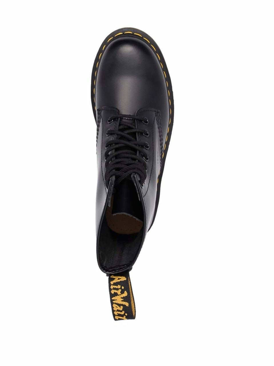 Dr. Martens 1460 Ankle-High Smooth Black Leather Boots Zwart