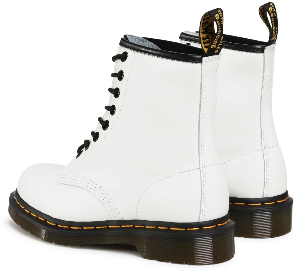 Dr. Martens 1460 Icons Smooth Boots Wit