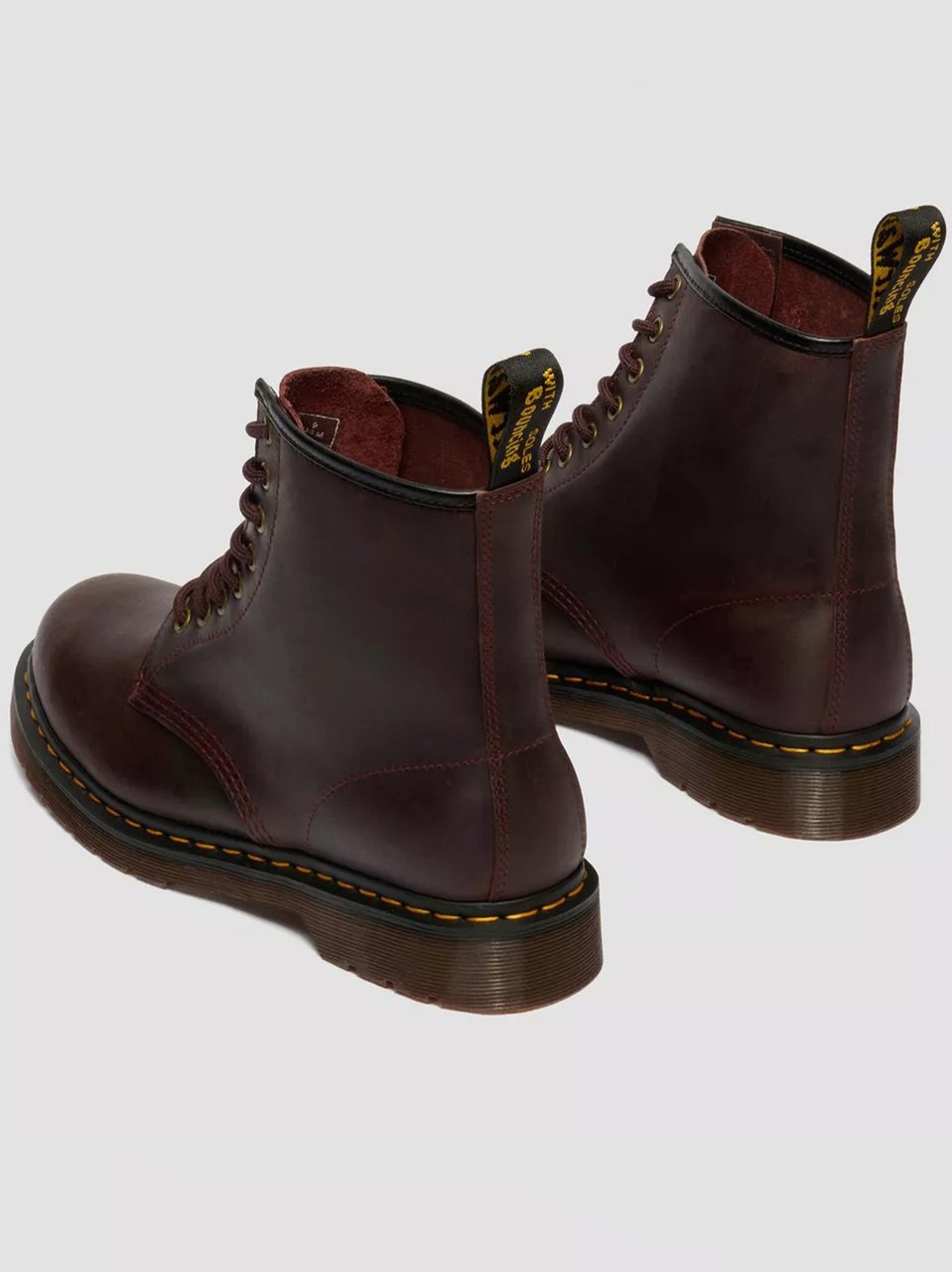 Dr. Martens 1460 Ankle-High Smooth Matte Leather Boots Zwart