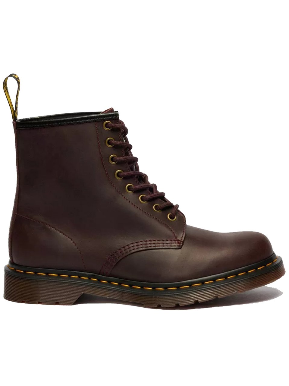 Dr. Martens 1460 Ankle-High Smooth Matte Leather Boots Zwart