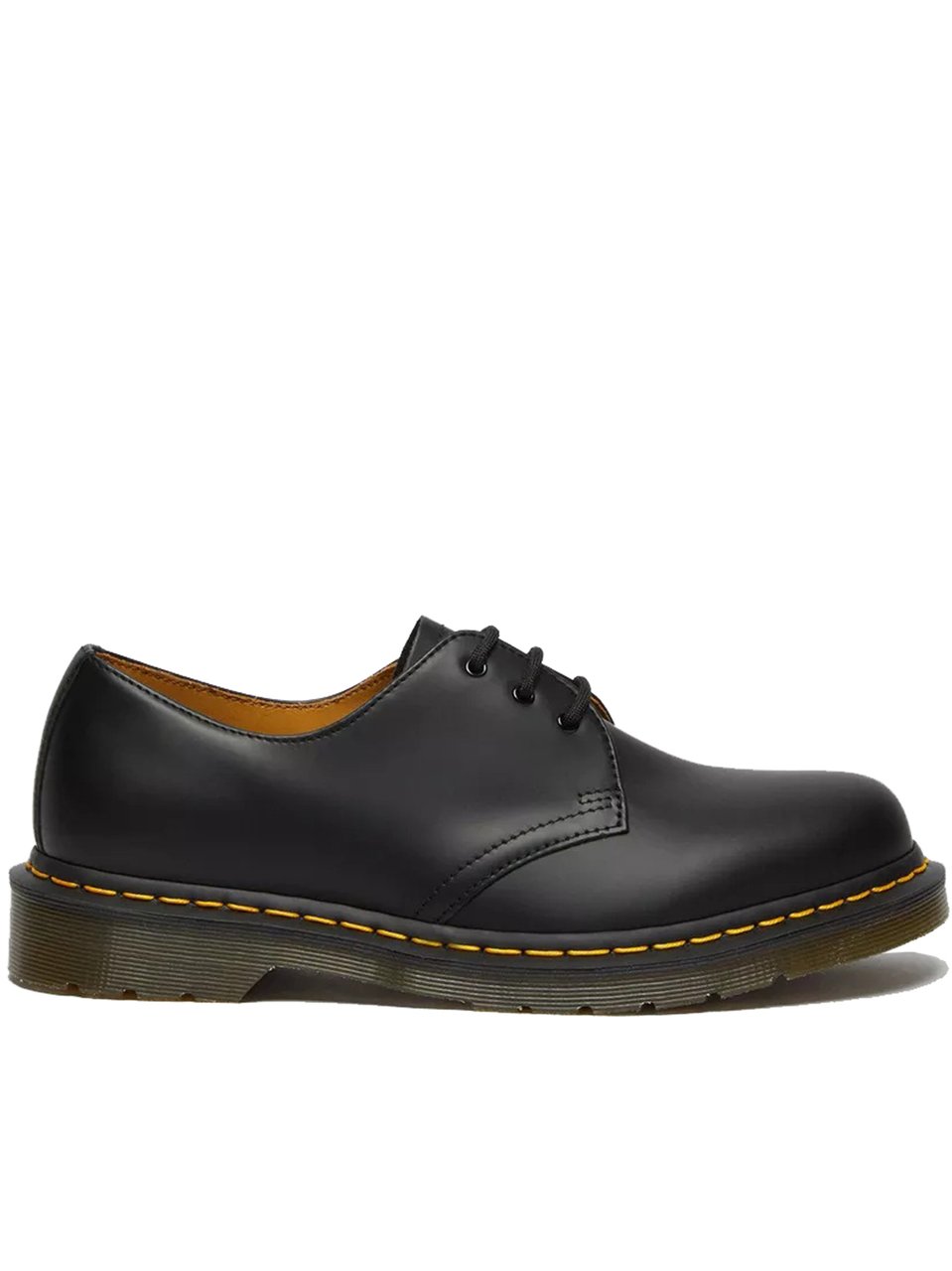 Dr. Martens Classic 1461 Low-Top Leather Rubber Shoes Zwart