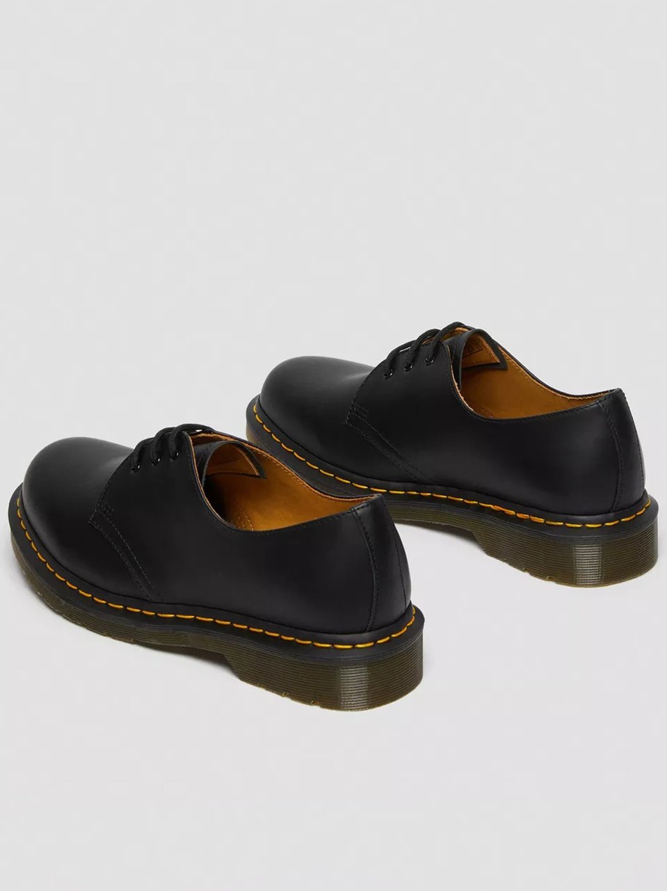Dr. Martens Classic 1461 Low-Top Leather Rubber Shoes Zwart