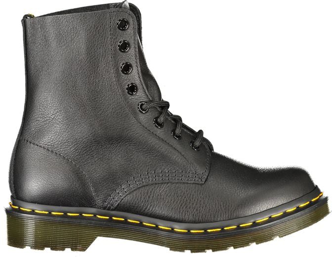 Dr. Martens Black Leather Unisex Boot Zwart
