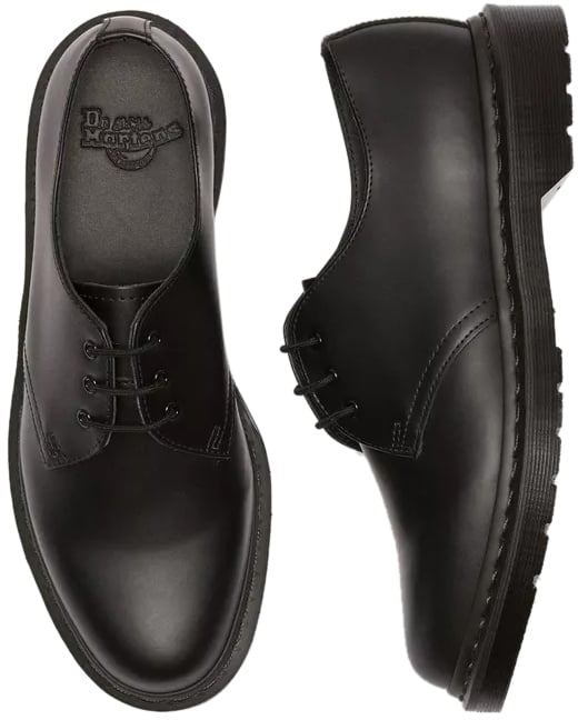 Dr. Martens Flat Shoes Black Zwart