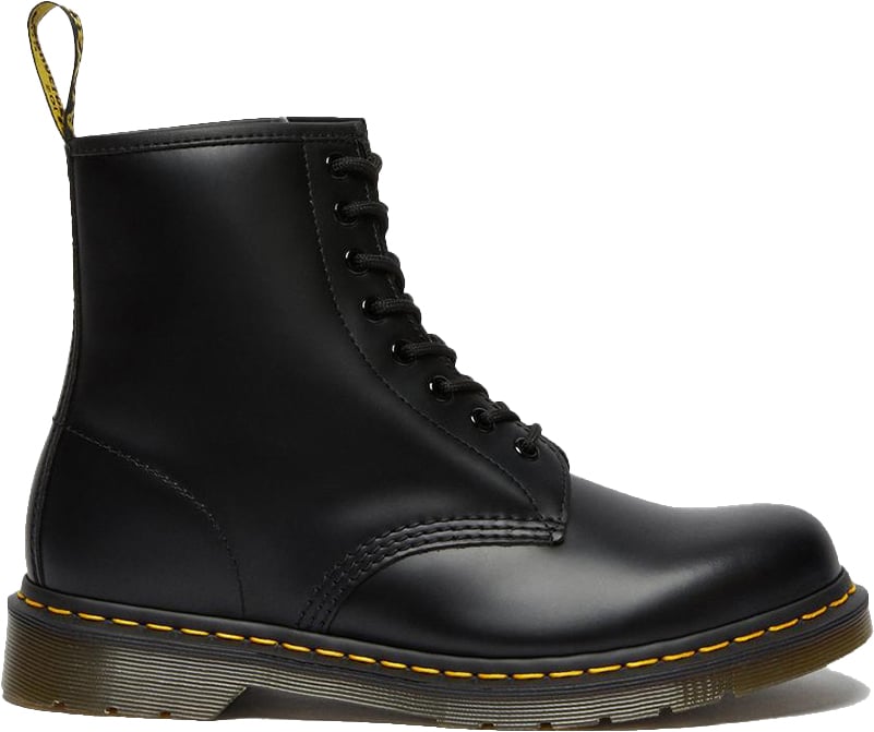 Dr. Martens Boots Nero Liscio Zwart