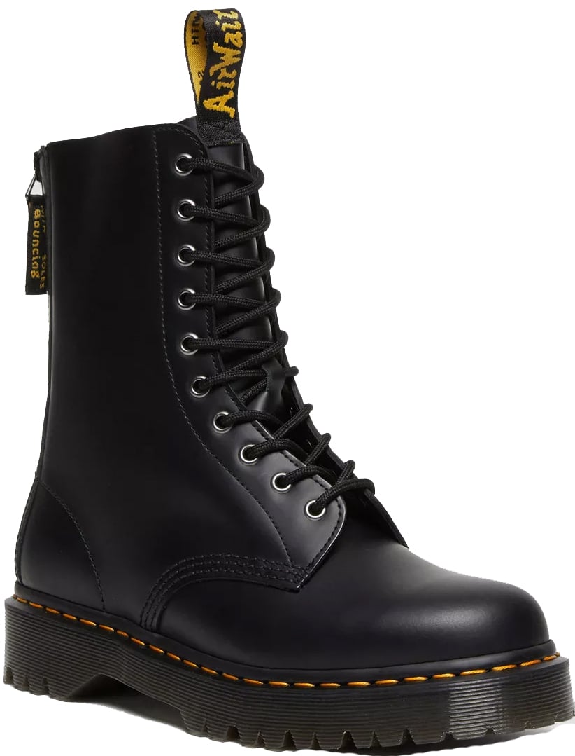 Dr. Martens Boots Nero Liscio Zwart