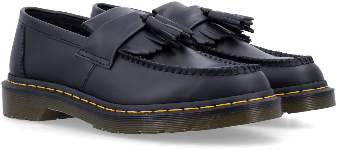 Dr. Martens Adrian Yellow Stitch Nero Zwart