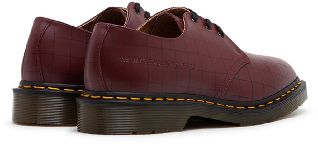 Dr. Martens 1461 Check X Undercover Lace-up Derby Rood
