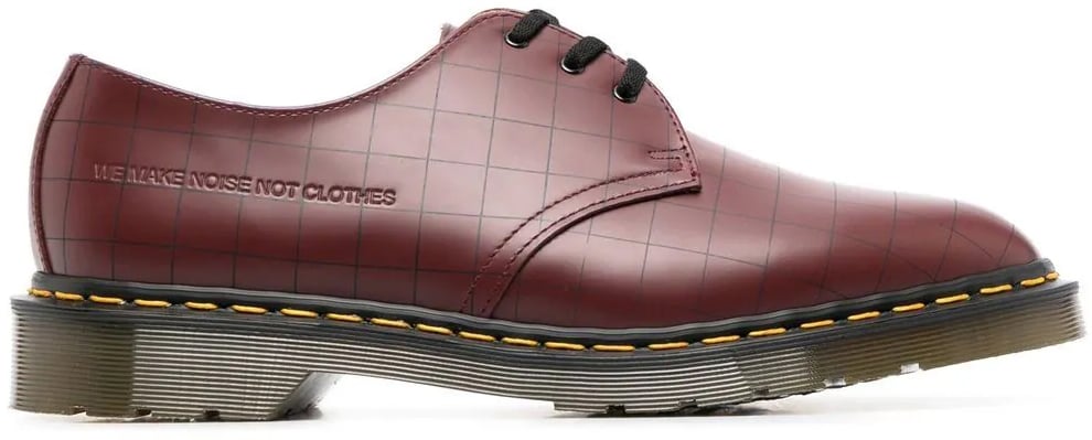 Dr. Martens 1461 Check X Undercover Lace-up Derby Rood