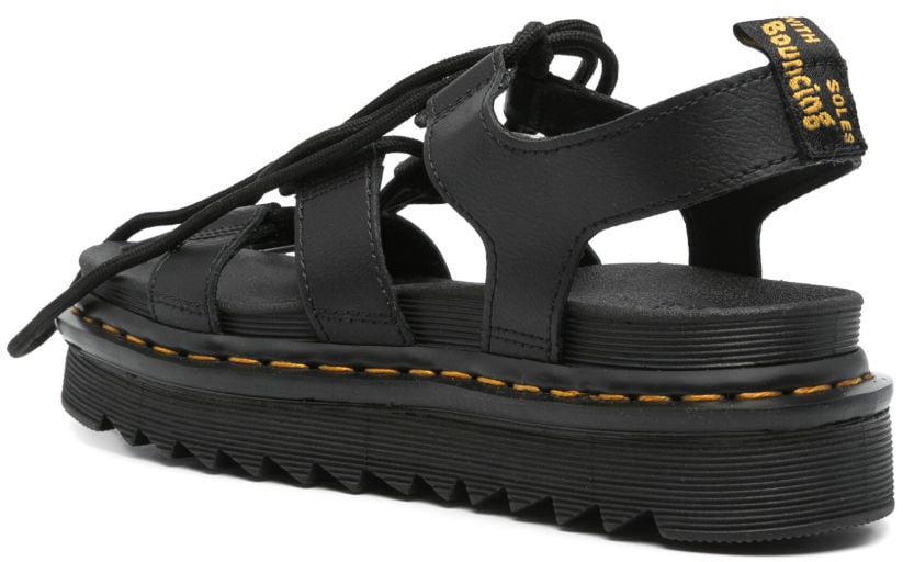 Dr. Martens Flat Shoes Black Zwart