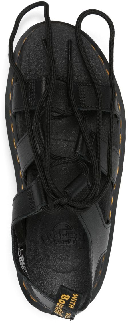 Dr. Martens Flat Shoes Black Zwart