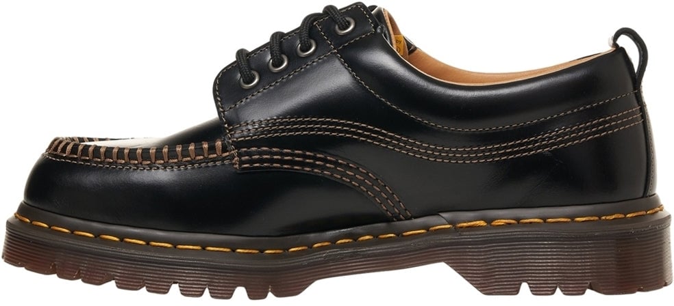 Dr. Martens Leather lace-up shoes 'Lowell' Zwart