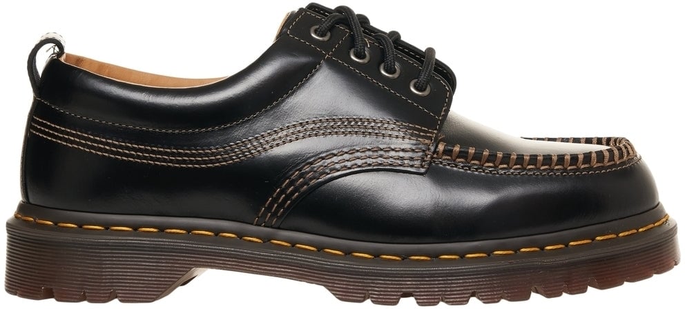Dr. Martens Leather lace-up shoes 'Lowell' Zwart