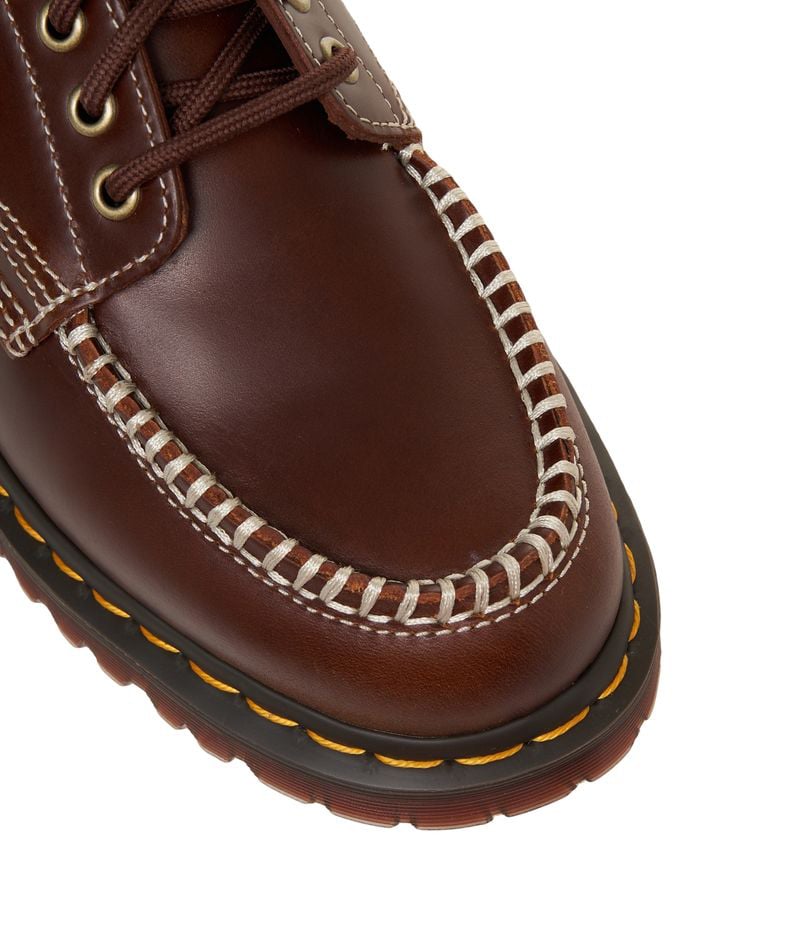 Dr. Martens Leather lace-up shoes 'Lowell' Bruin