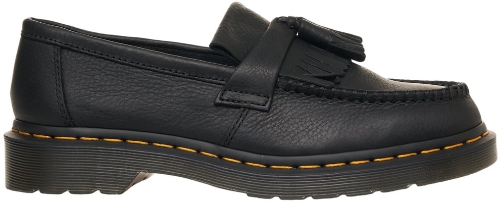 Dr. Martens Leather loafers 'Adrian YS' Zwart