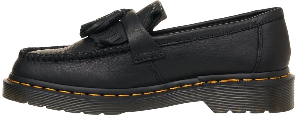 Dr. Martens Leather loafers 'Adrian YS' Zwart