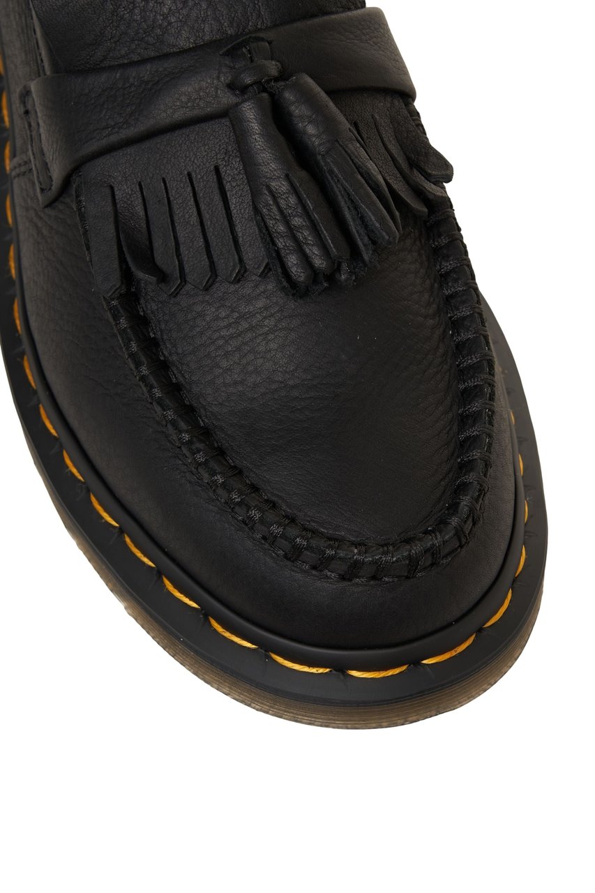 Dr. Martens Leather loafers 'Adrian YS' Zwart