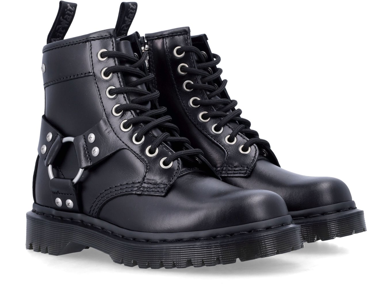 Dr. Martens 1460 Harness 8 Eye Boot Nero Zwart