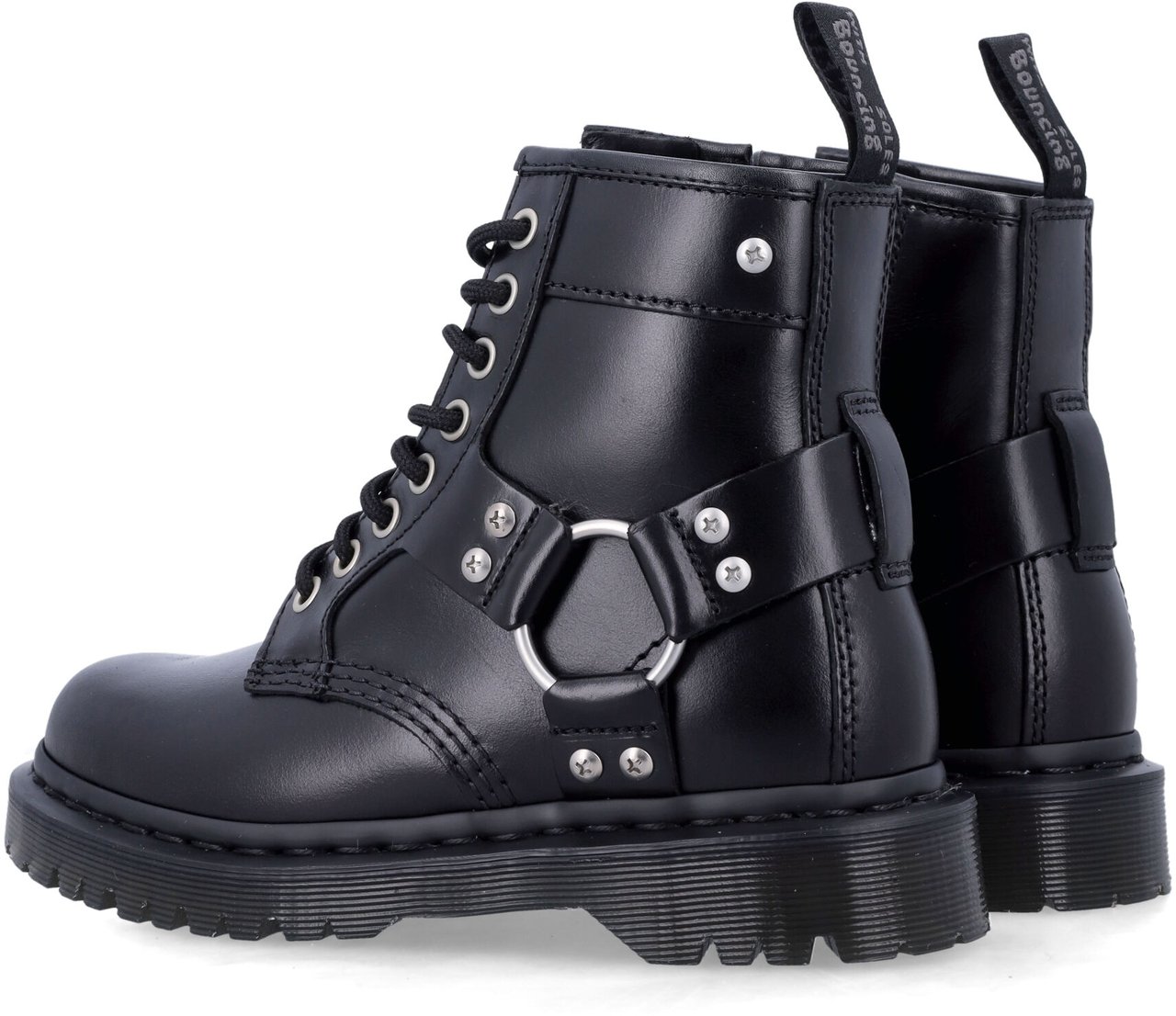 Dr. Martens 1460 Harness 8 Eye Boot Nero Zwart
