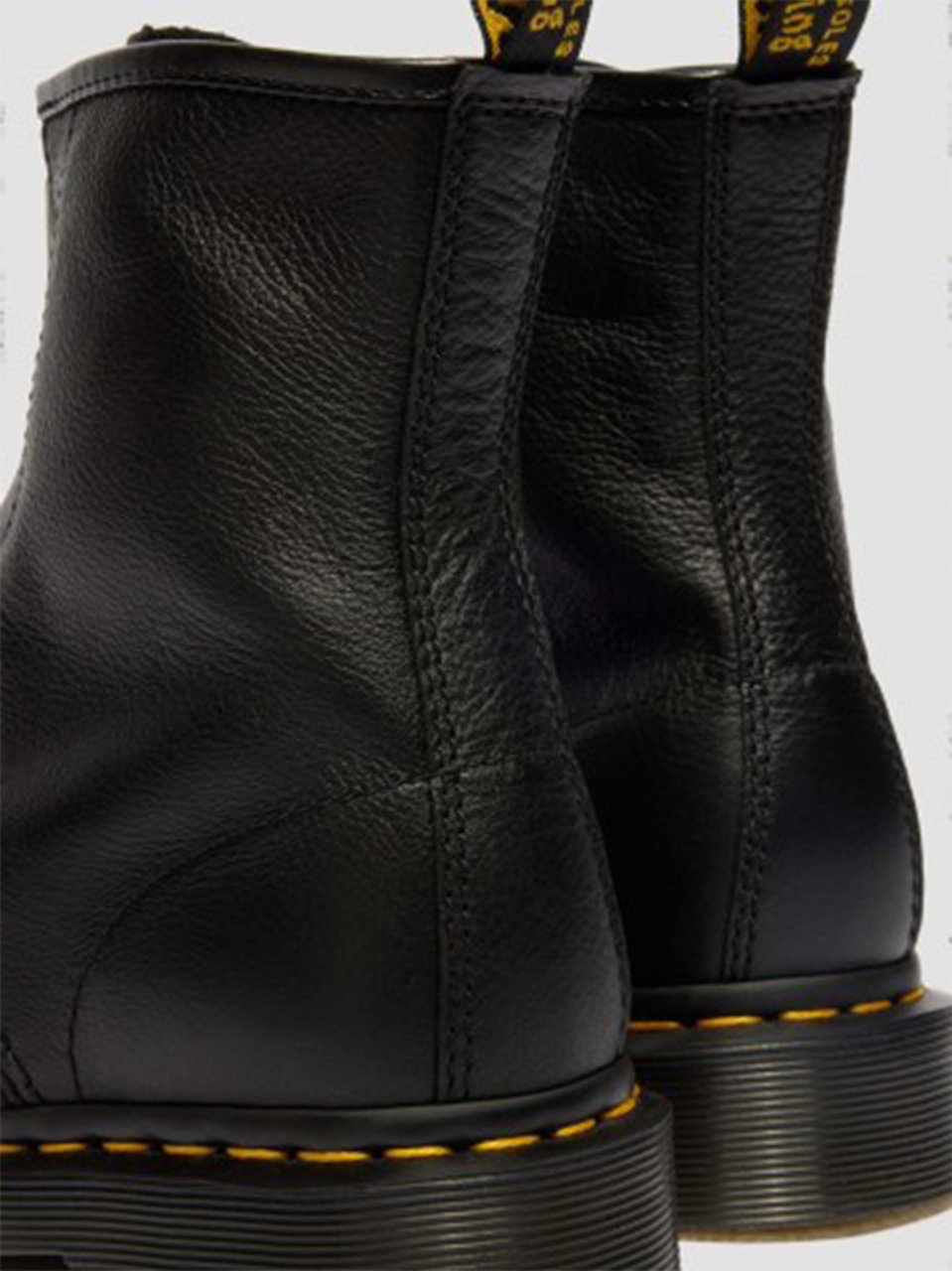 Dr. Martens 1460 Smooth Black Leather Zip Boots Zwart
