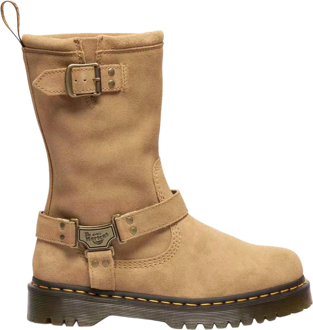 Dr. Martens Anistone Hi biker boot beige Beige