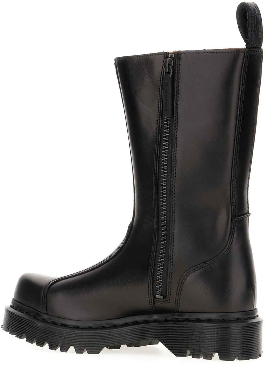 Dr. Martens Black leather Rejena boots Zwart