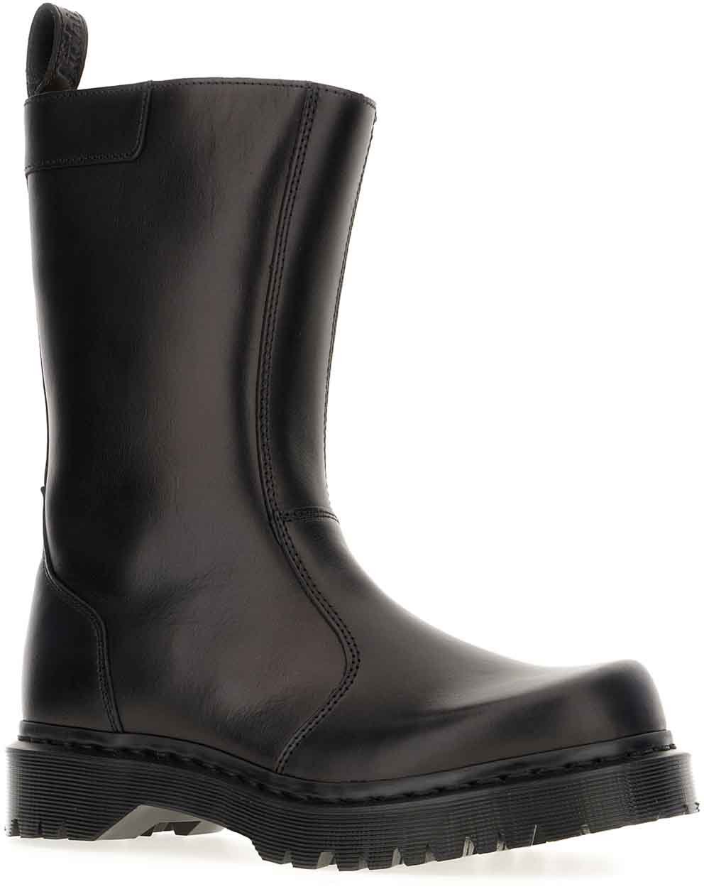 Dr. Martens Black leather Rejena boots Zwart