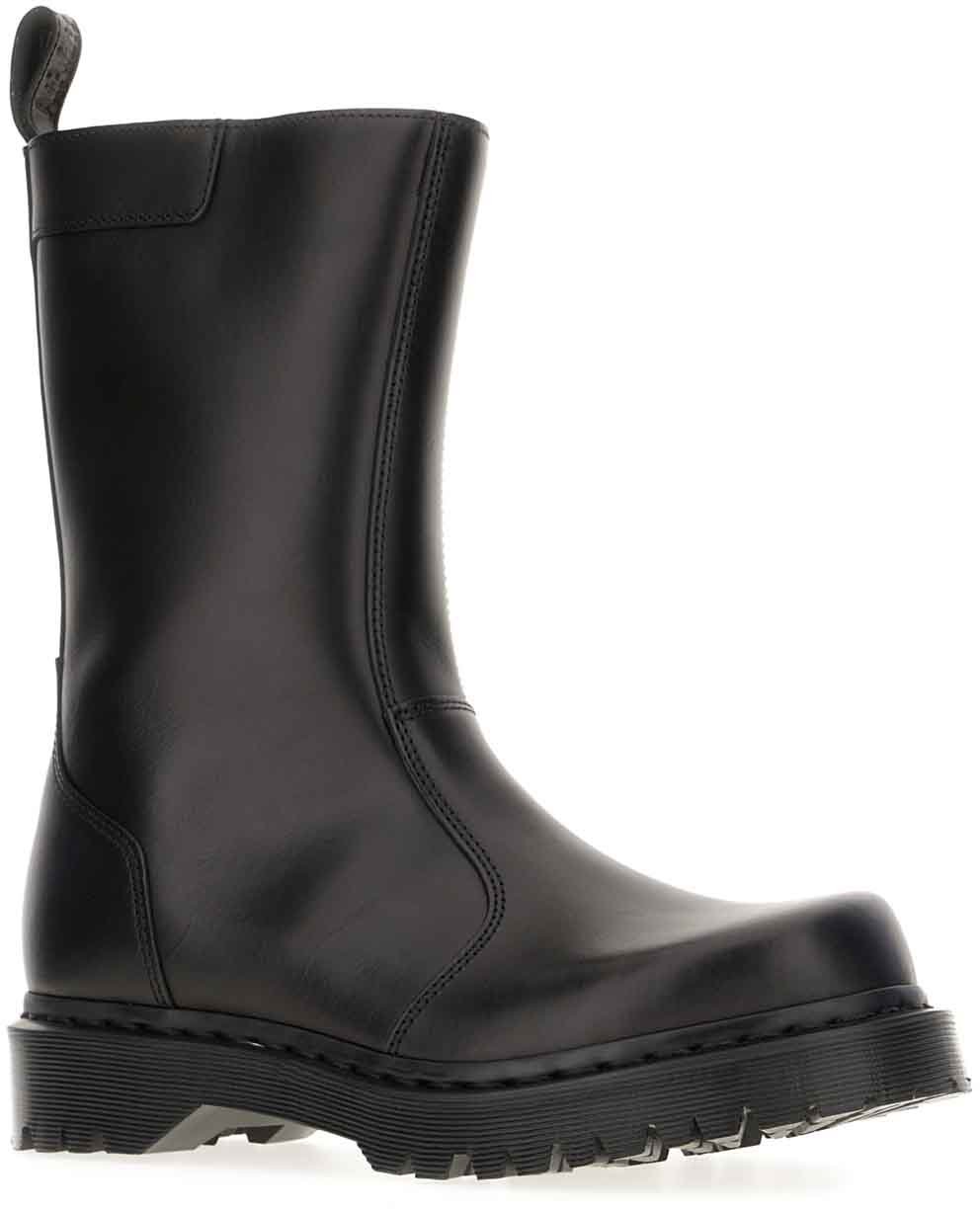Dr. Martens Dr. Martens Black leather Rejena boots Zwart