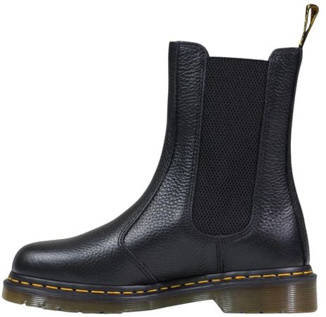 Dr. Martens Black Leather Ankle Boots Zwart