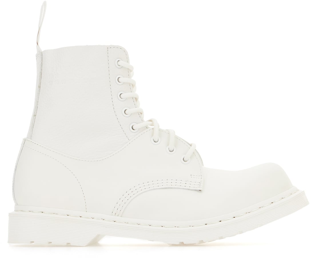 Dr. Martens Dr. Martens White leather 1460 Twist ankle boots Wit