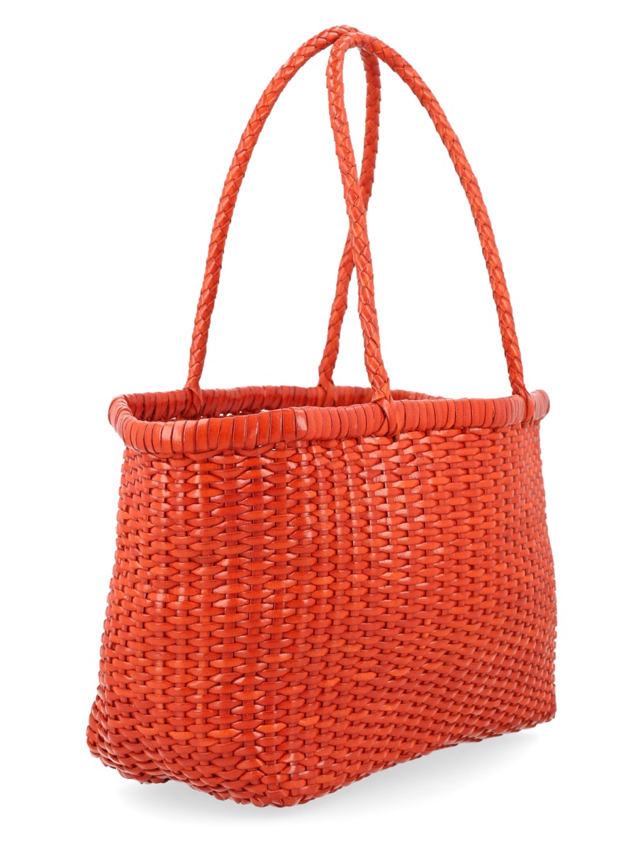Dragon Diffusion B Weave Small Orange Tote Bag Rood