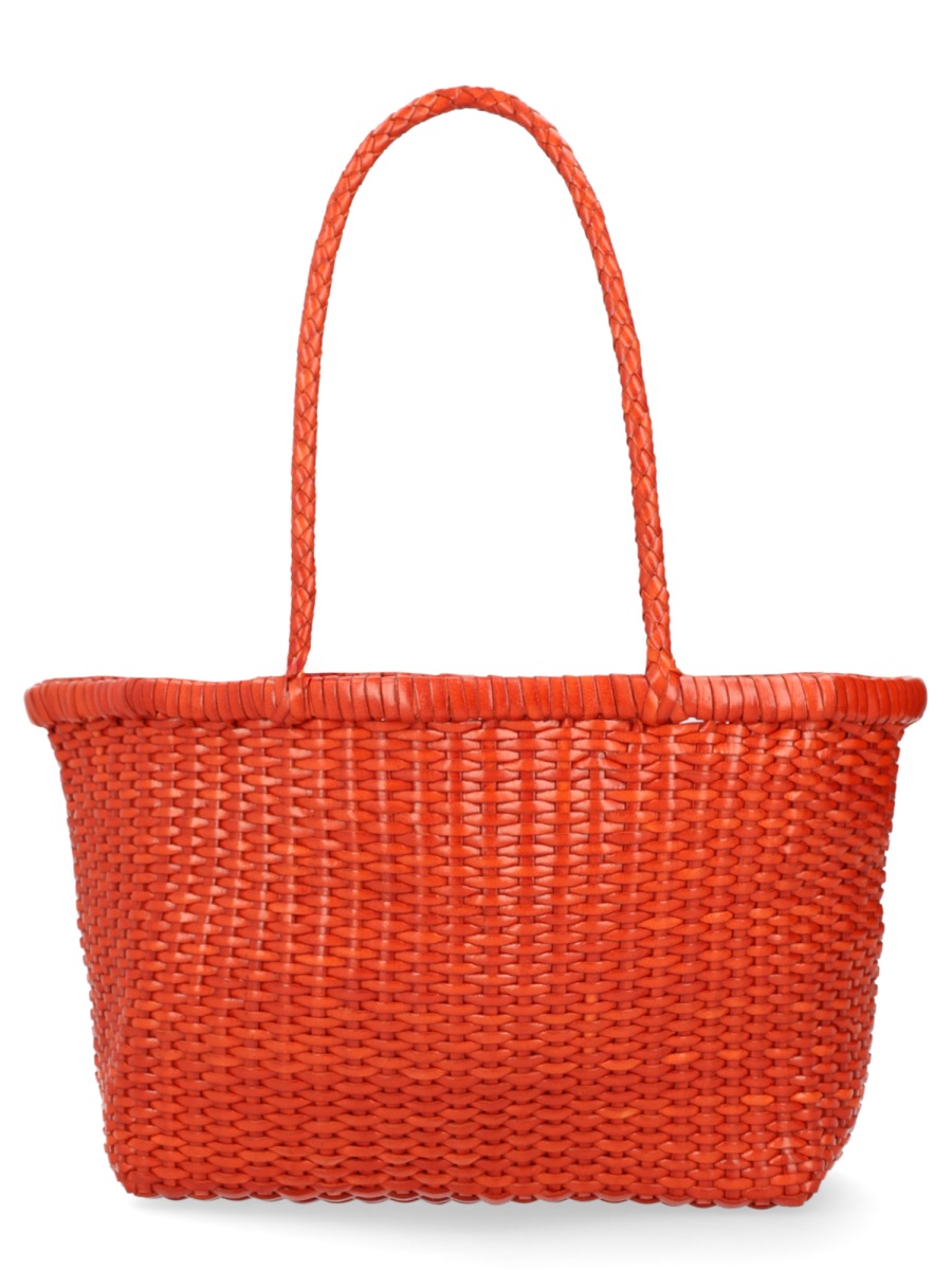 Dragon Diffusion B Weave Small Orange Tote Bag Rood