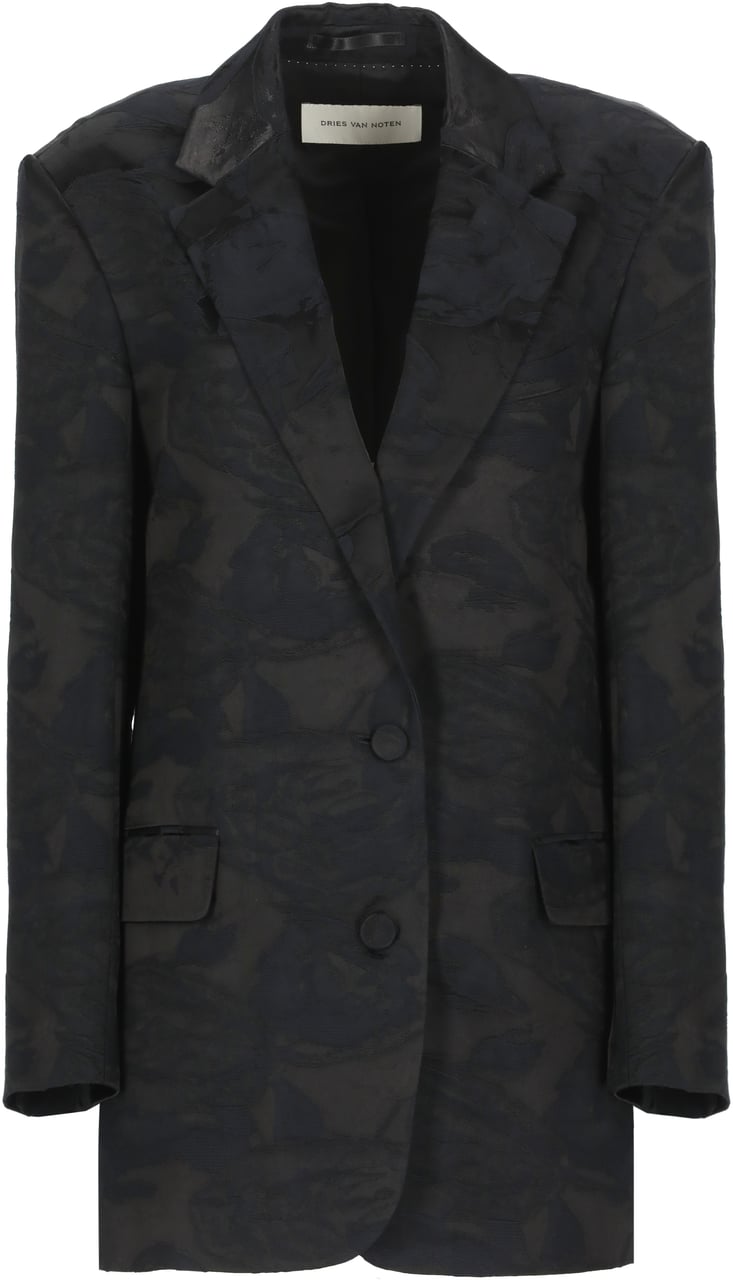 Dries van Noten Jackets Black Zwart