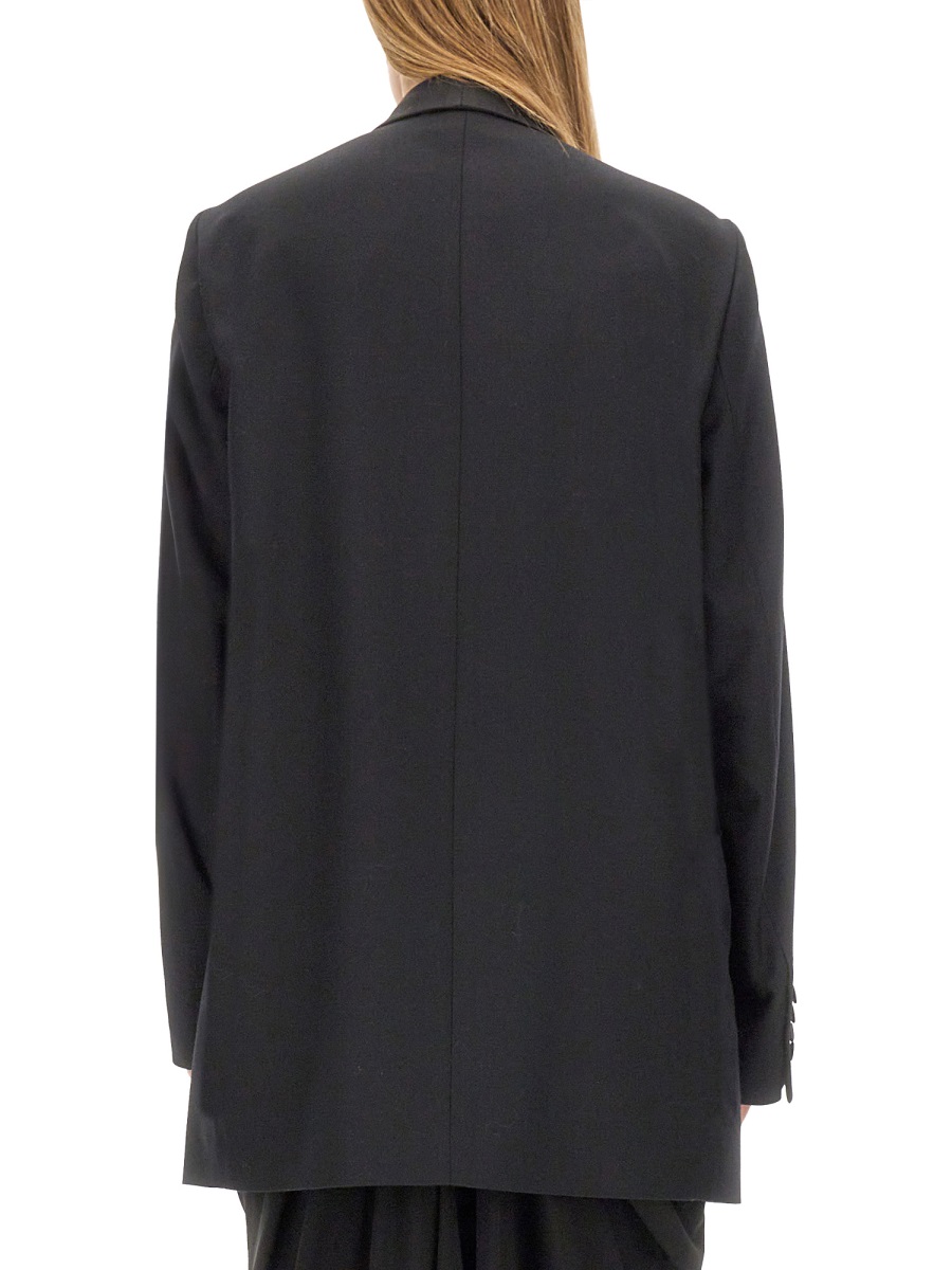 Dries van Noten Double-Breasted Jacket Zwart