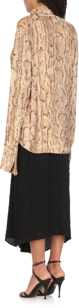 Dries van Noten Shirts Beige Beige