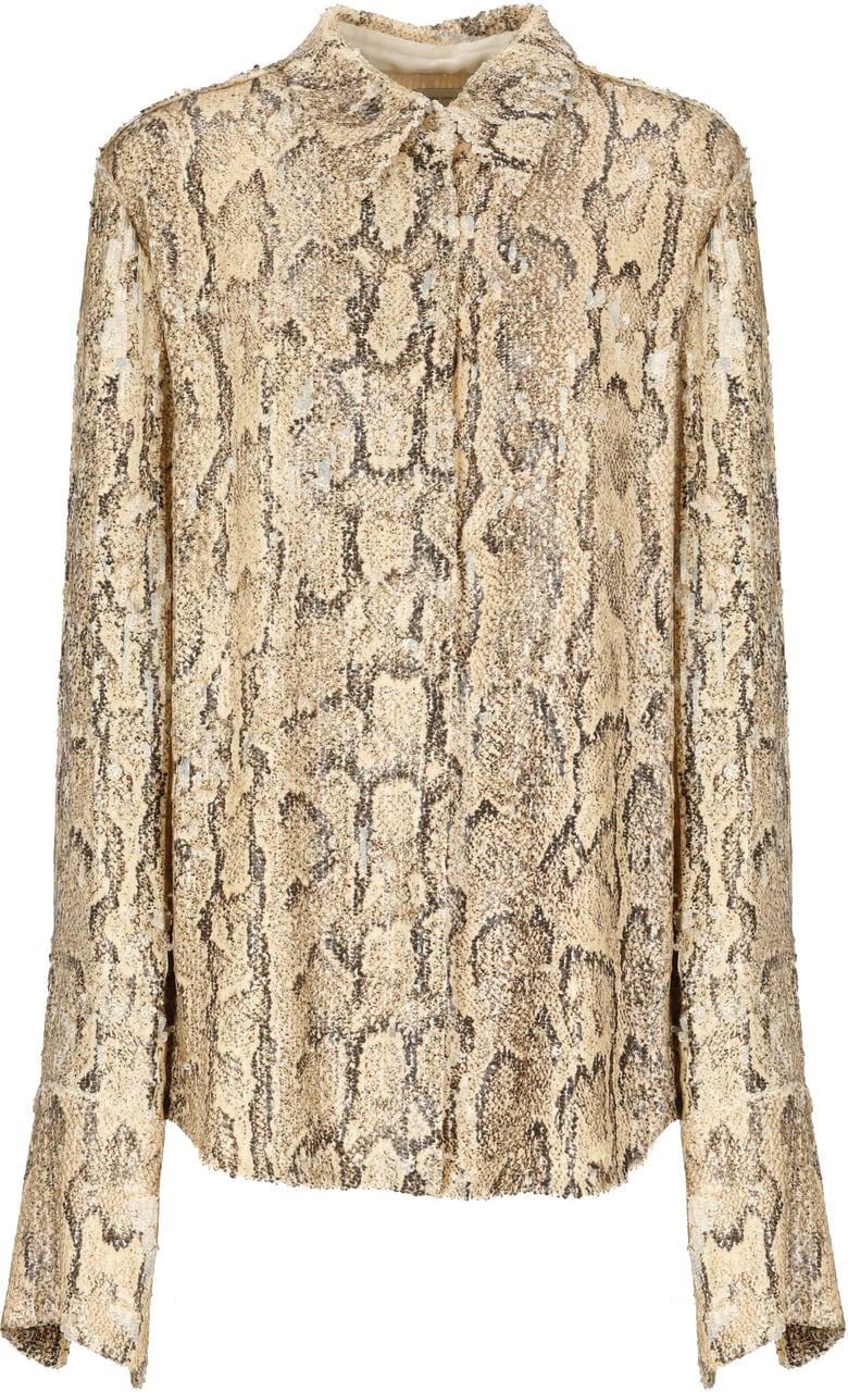 Dries van Noten Shirts Beige Beige