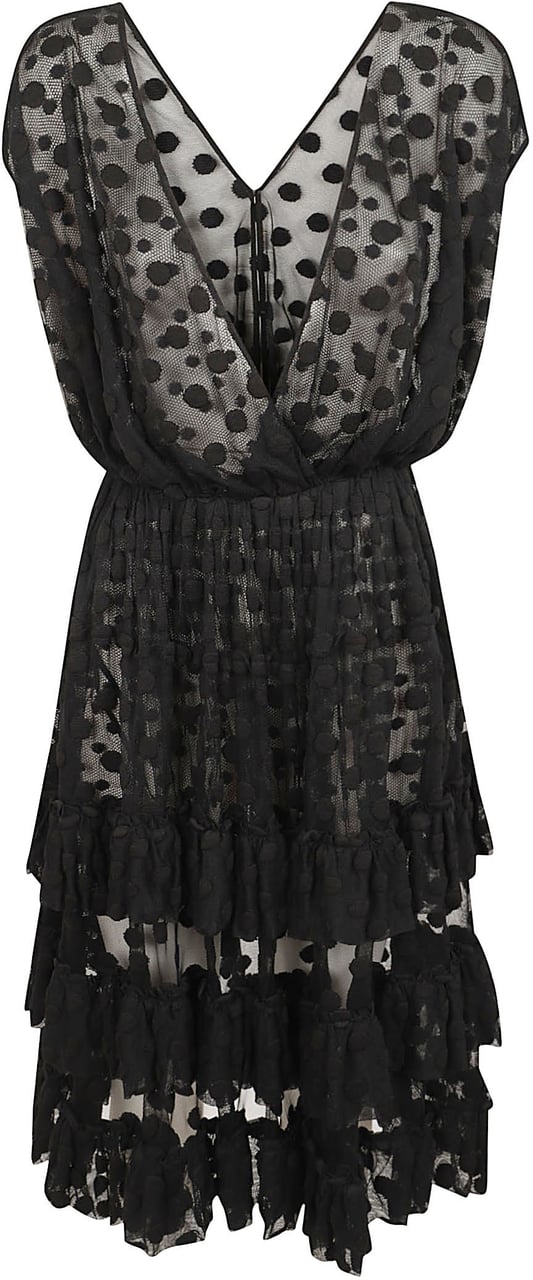 DRIES VAN NOTEN 05290-DALLY 3291 W.W.DRESS Zwart