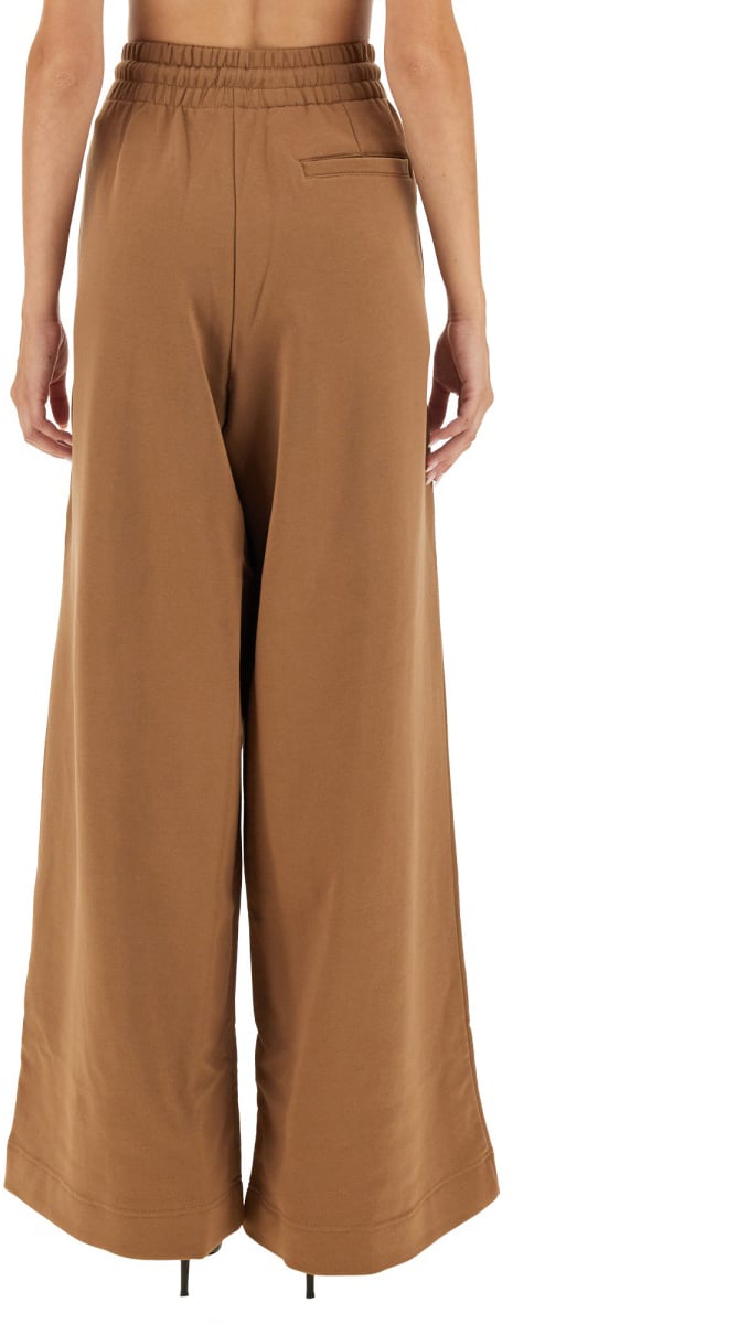 Dries van Noten Classic Fit Cotton Jogging Pants Bruin